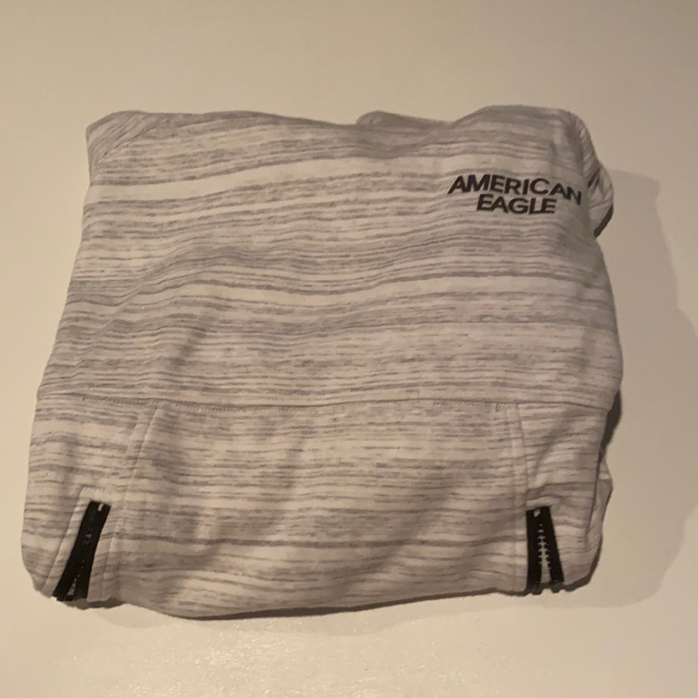 American eagle grey hoodie